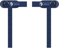 Ekkovision EKKO Weight Lifting Straps With Cuffed D Ring, Wrist Support for Men, Heavy Duty Thick Comfortable Lifting Straps, Secure Fit, Enhanced Grip, Straps for Weightlifting & Gym Training