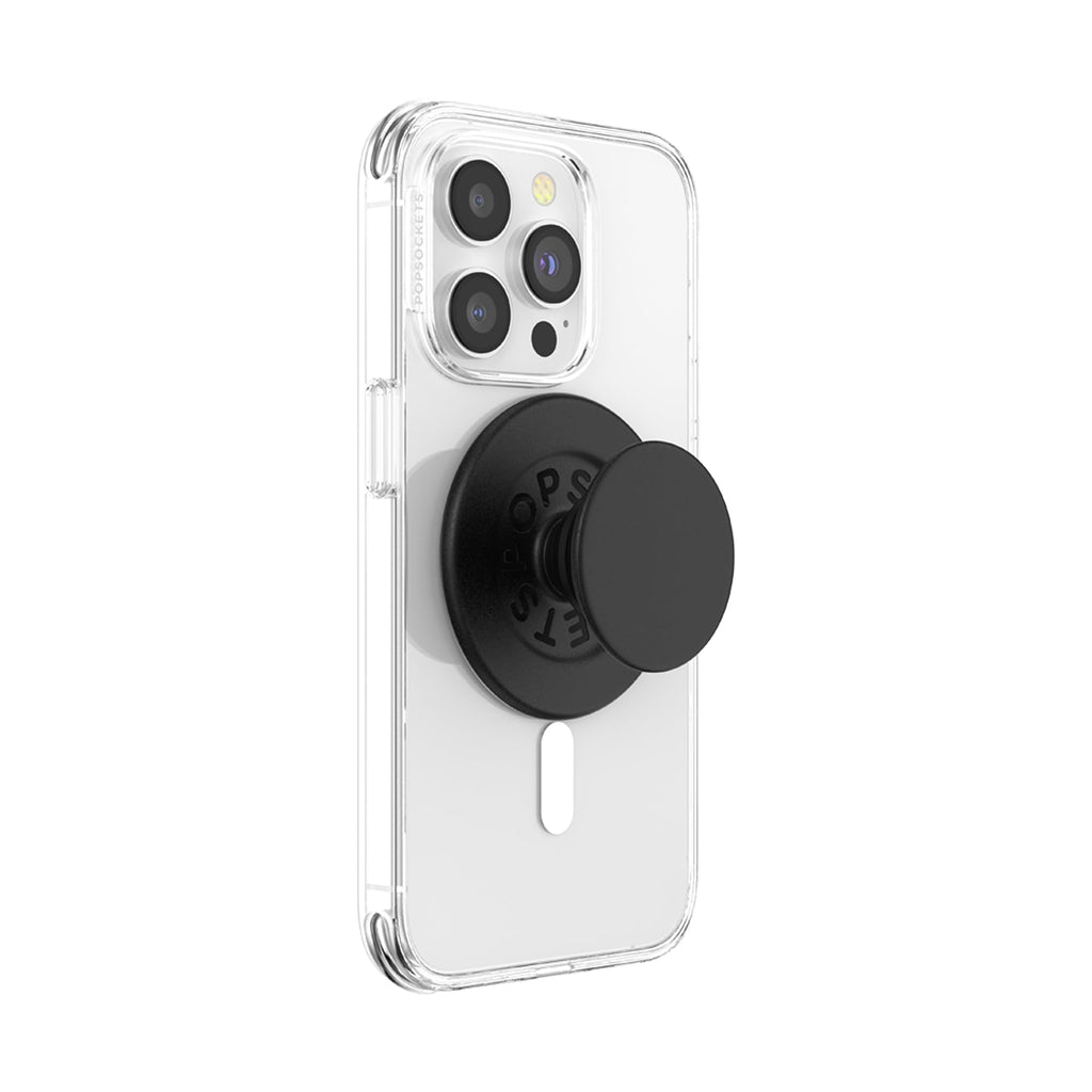 PopSockets Adhesive Phone Grip, Holder- Black