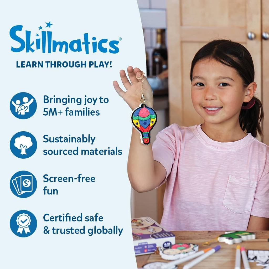 Skillmatics Snip Snip, Scissor Skills, Felt Craft Activity, Gift for Kids