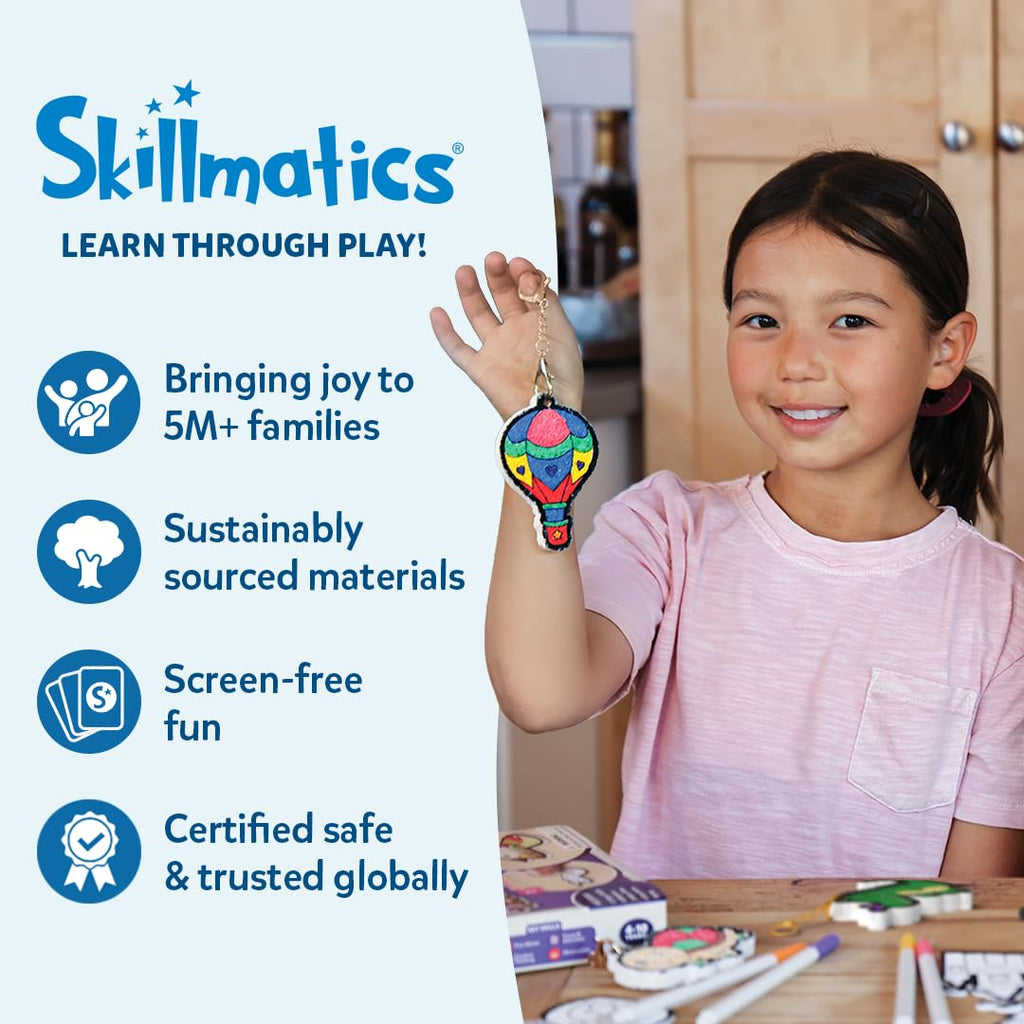 Skillmatics Foil Fun Girl Power, Foil Art & Craft Activity, Gift for Tweens