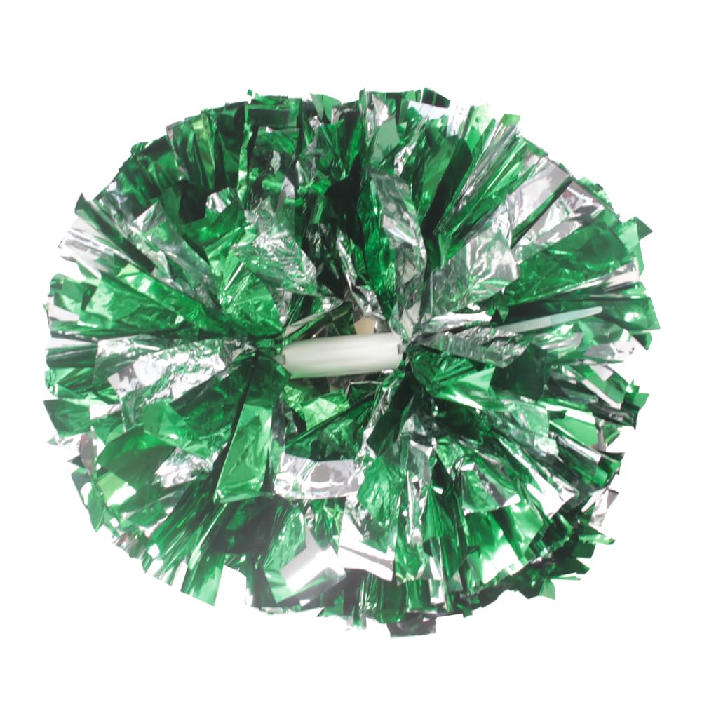 Hooshing 2/6/12PCS Pom Poms Cheerleading with Baton Handle Cheerleader Pompoms for Cheering Sports Games Dancing Party Team Spirit