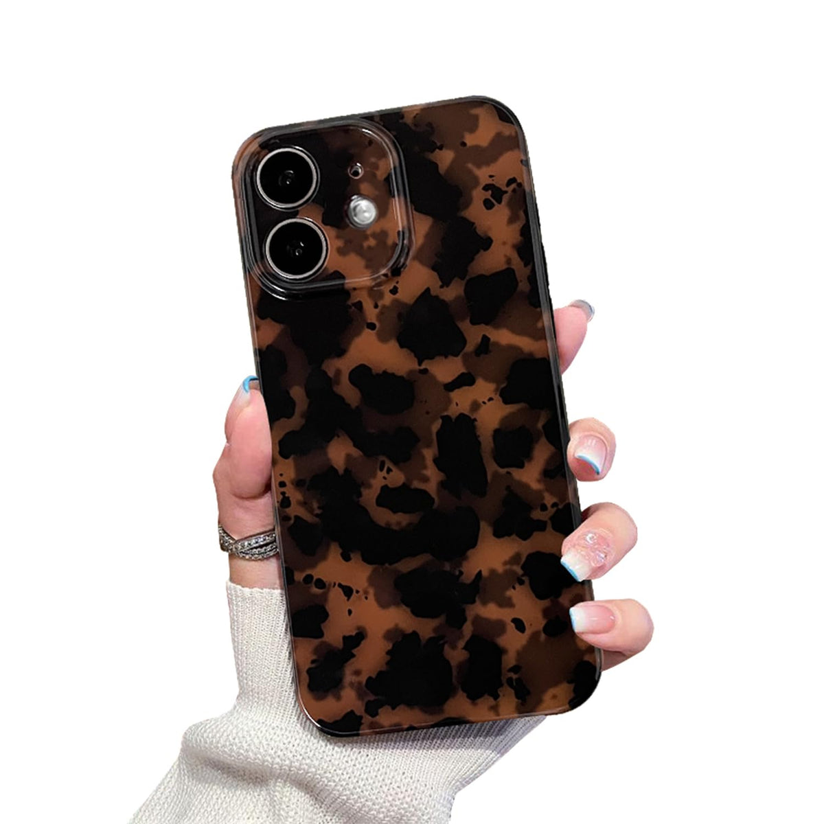 Cute Phone Case for iPhone 16 Pro Case Cheetah Leopard Print