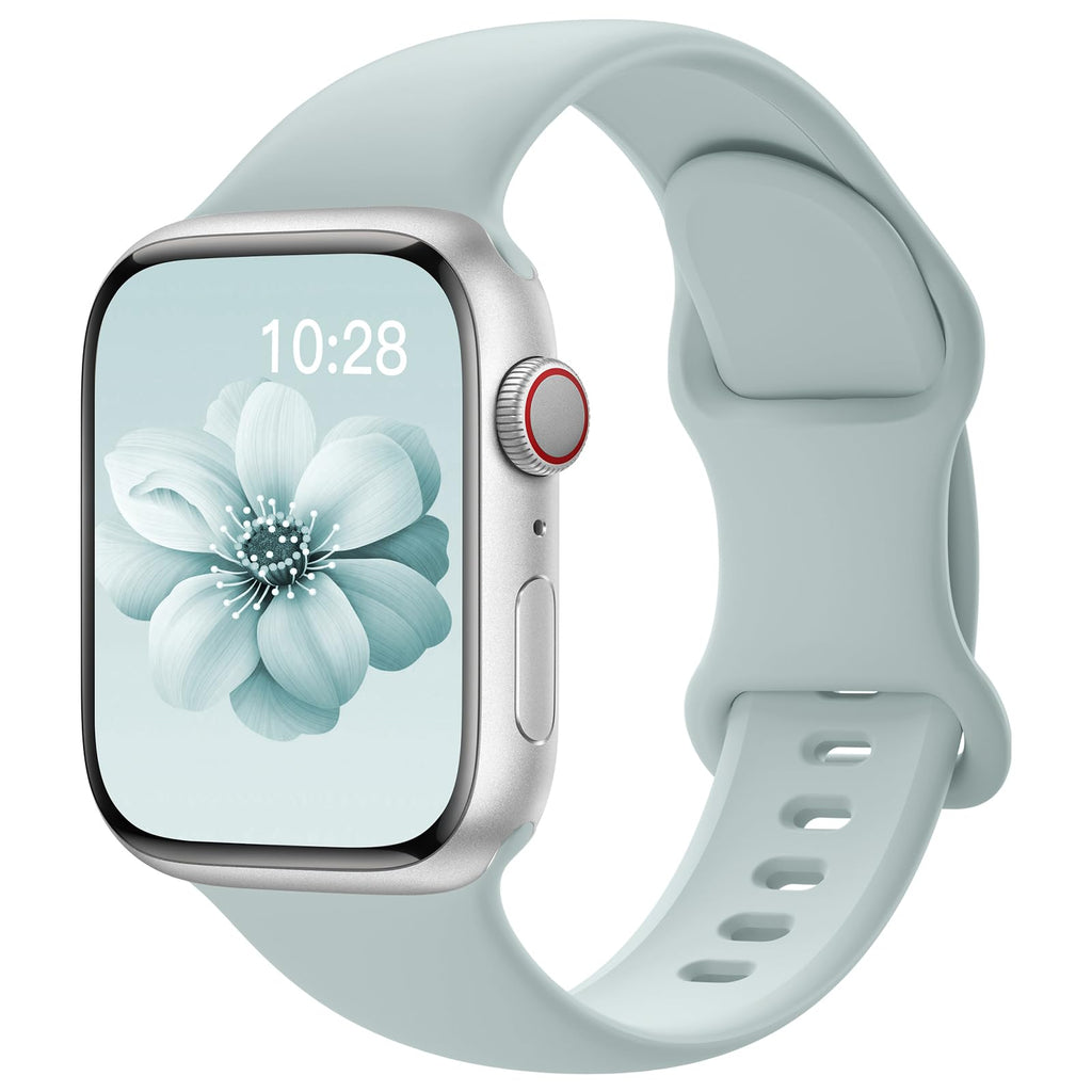 Sport Silicone Band Compatible with Apple Watch Bands for Women Men