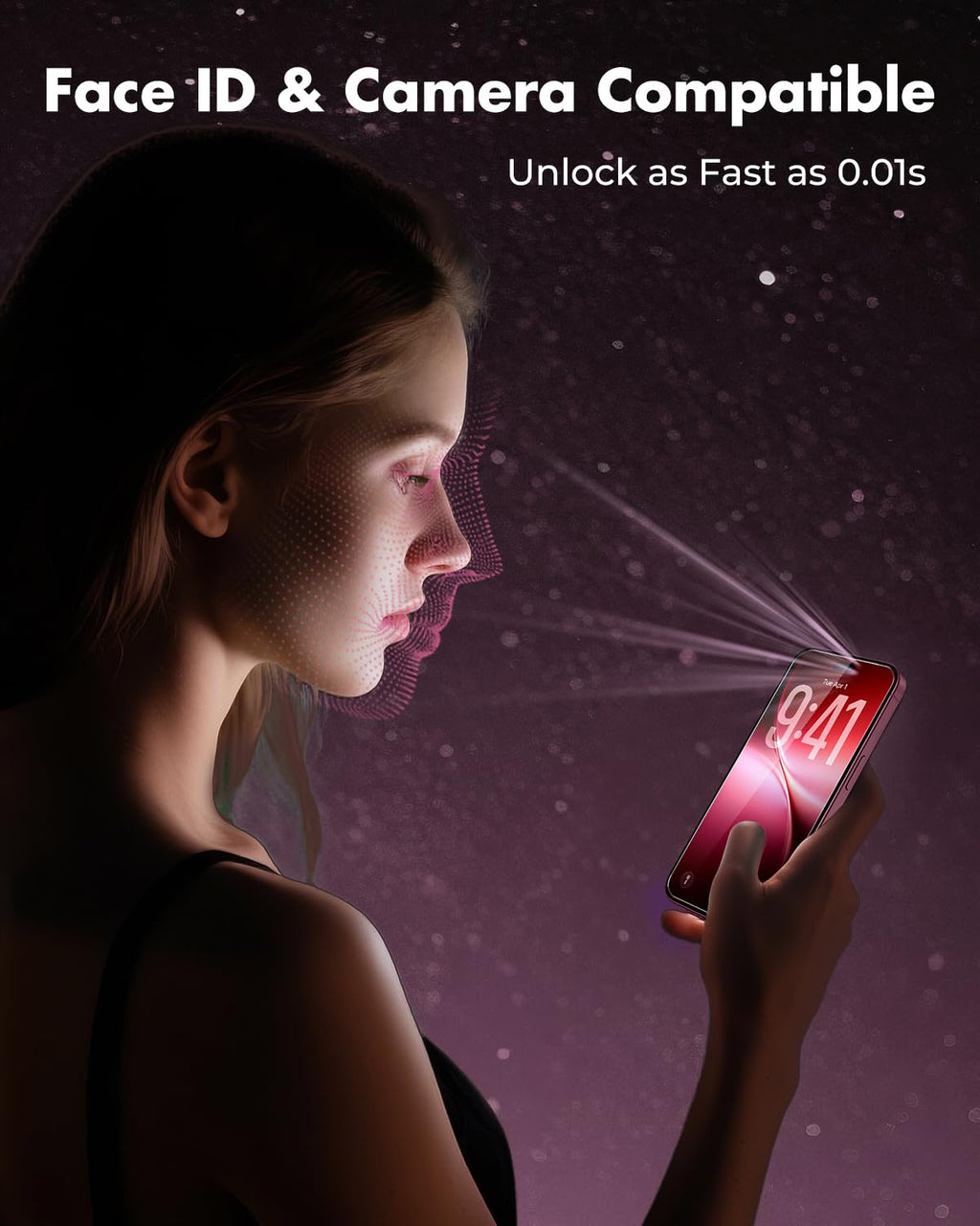 UNBREAKcable 2-Pack Screen Protector for iPhone 17 Pro Tempered Glass