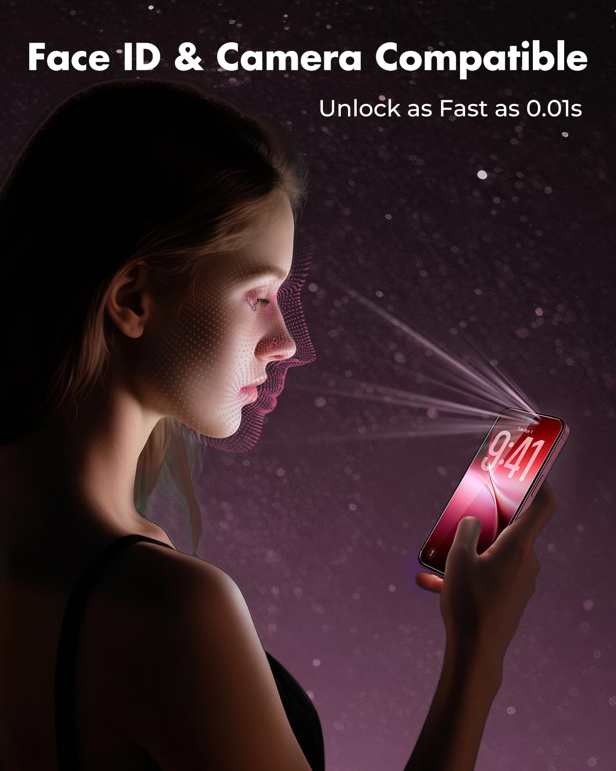 UNBREAKcable 2-Pack Screen Protector for iPhone 17 Pro Tempered Glass