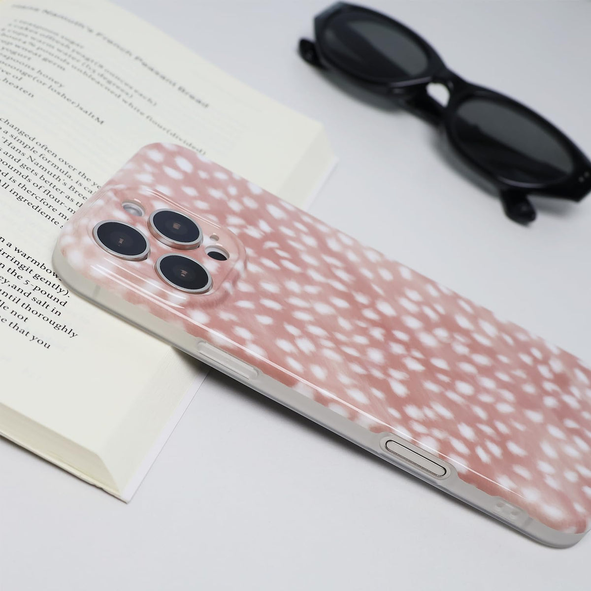 Cute Phone Case for iPhone 16 Pro Case Cheetah Leopard Print