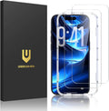 UNBREAKcable 2-Pack Screen Protector for iPhone 17 Pro Tempered Glass