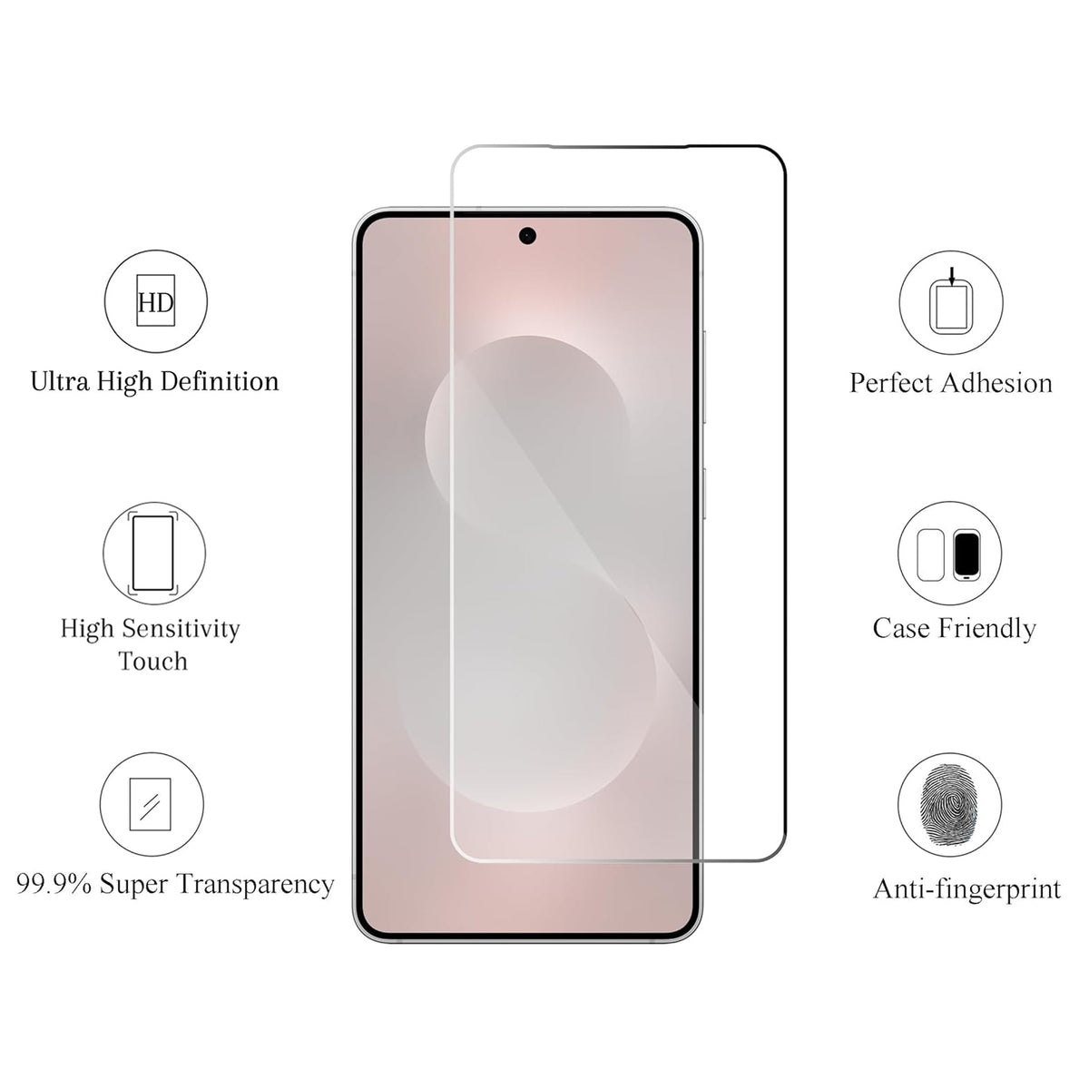 Ailun Screen Protector + Camera Lens Protector for Galaxy S24+ / S24 Plus