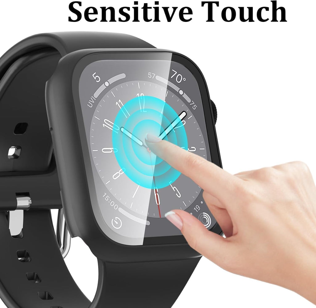 6-Pack Case with Screen Protector for Apple Watch Series 11/10 46mm
