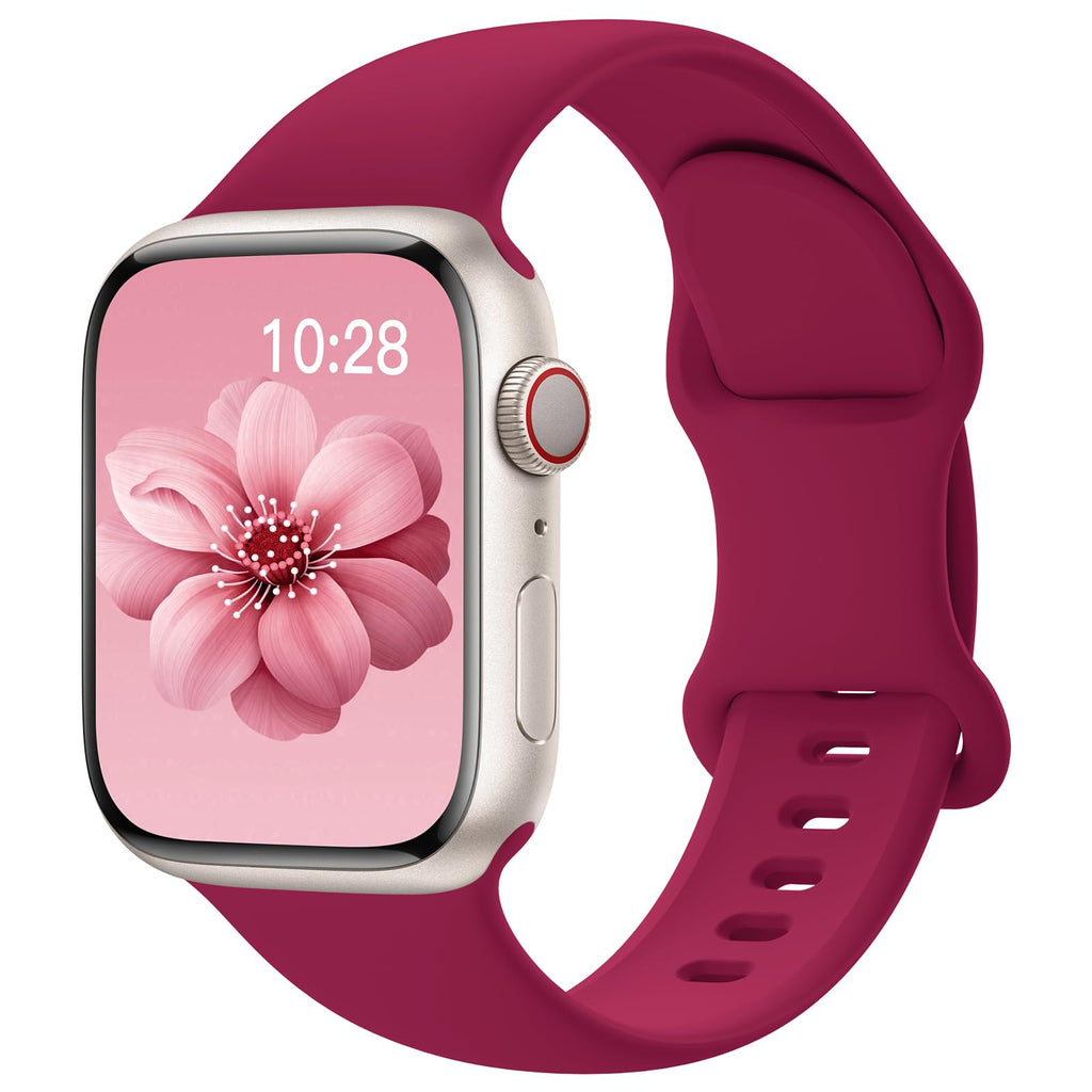 Sport Silicone Band Compatible with Apple Watch Bands for Women Men