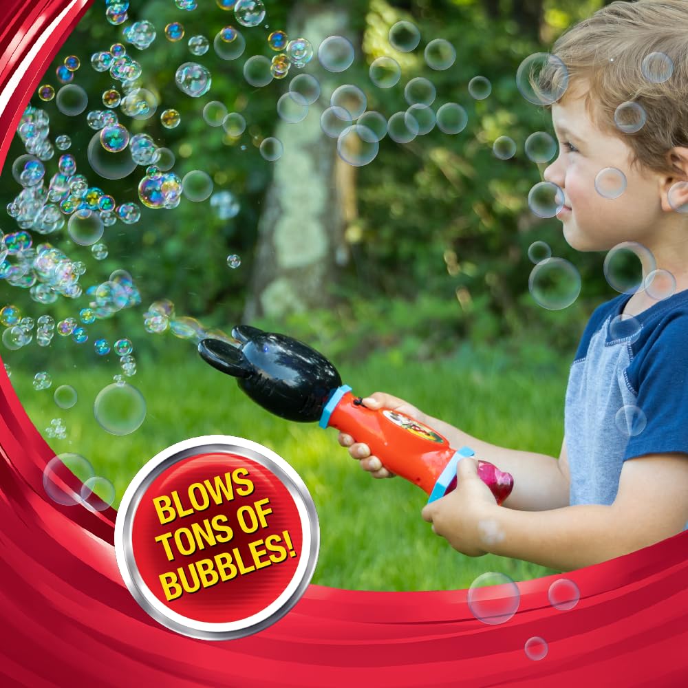 Little Kids Paw Patrol Marshall Light and Sound Musical Bubble Wand, Includes Bubble Solution