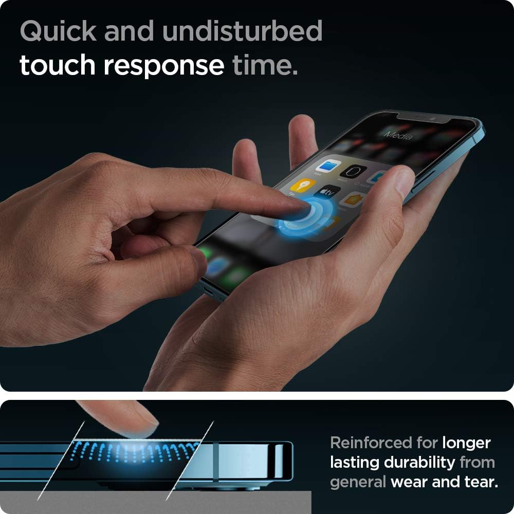 Spigen Privacy Screen Protector for iPhone 17 Pro Max, 16 Pro Max