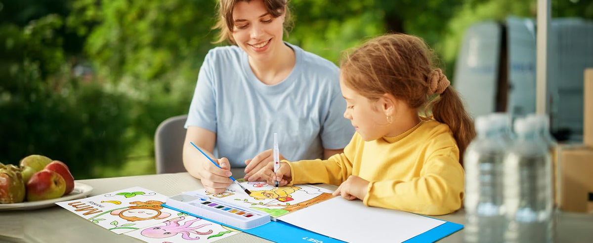 JoyCat Paint with Water Coloring Books for Toddlers (Magical Pony)