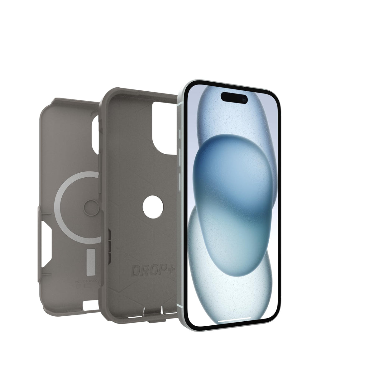 OtterBox iPhone 17e, 16e, 15, 14, & 13 Commuter Series Case - Black, Slim & Tough, Pocket-Friendly, with Port Protection - Thin & Protective iPhone Case, Dual-Layer, Impact Absorbing iPhone Case