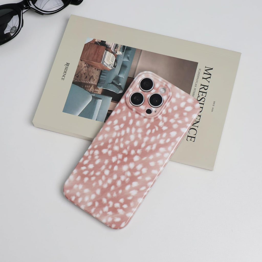 Cute Phone Case for iPhone 16 Pro Case Cheetah Leopard Print