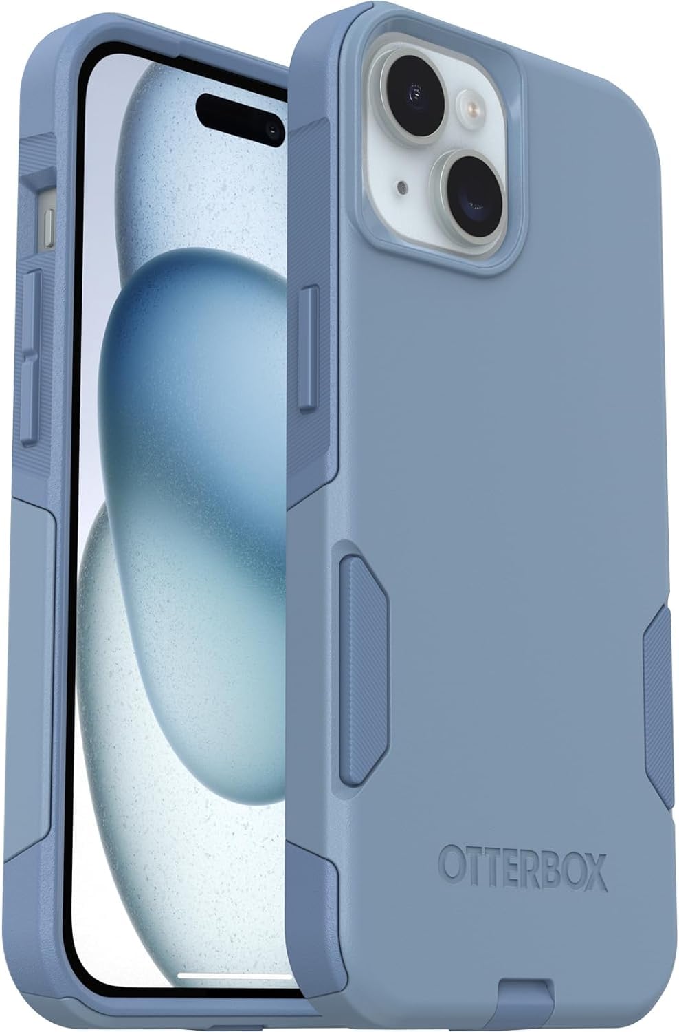 OtterBox iPhone 17e, 16e, 15, 14, & 13 Commuter Series Case - Black, Slim & Tough, Pocket-Friendly, with Port Protection - Thin & Protective iPhone Case, Dual-Layer, Impact Absorbing iPhone Case