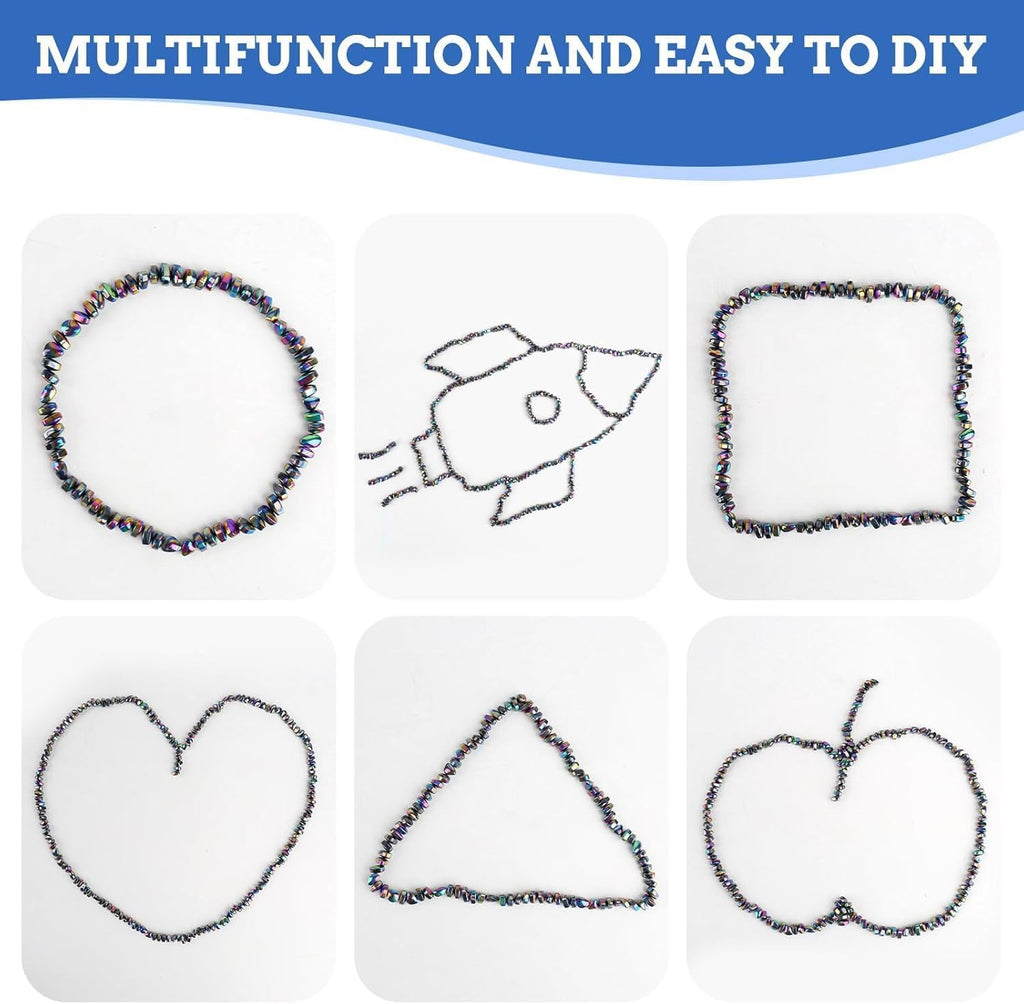 Matassari 550pcs Fidget Toy, Sensory Toys for Adults & Teens（Black）