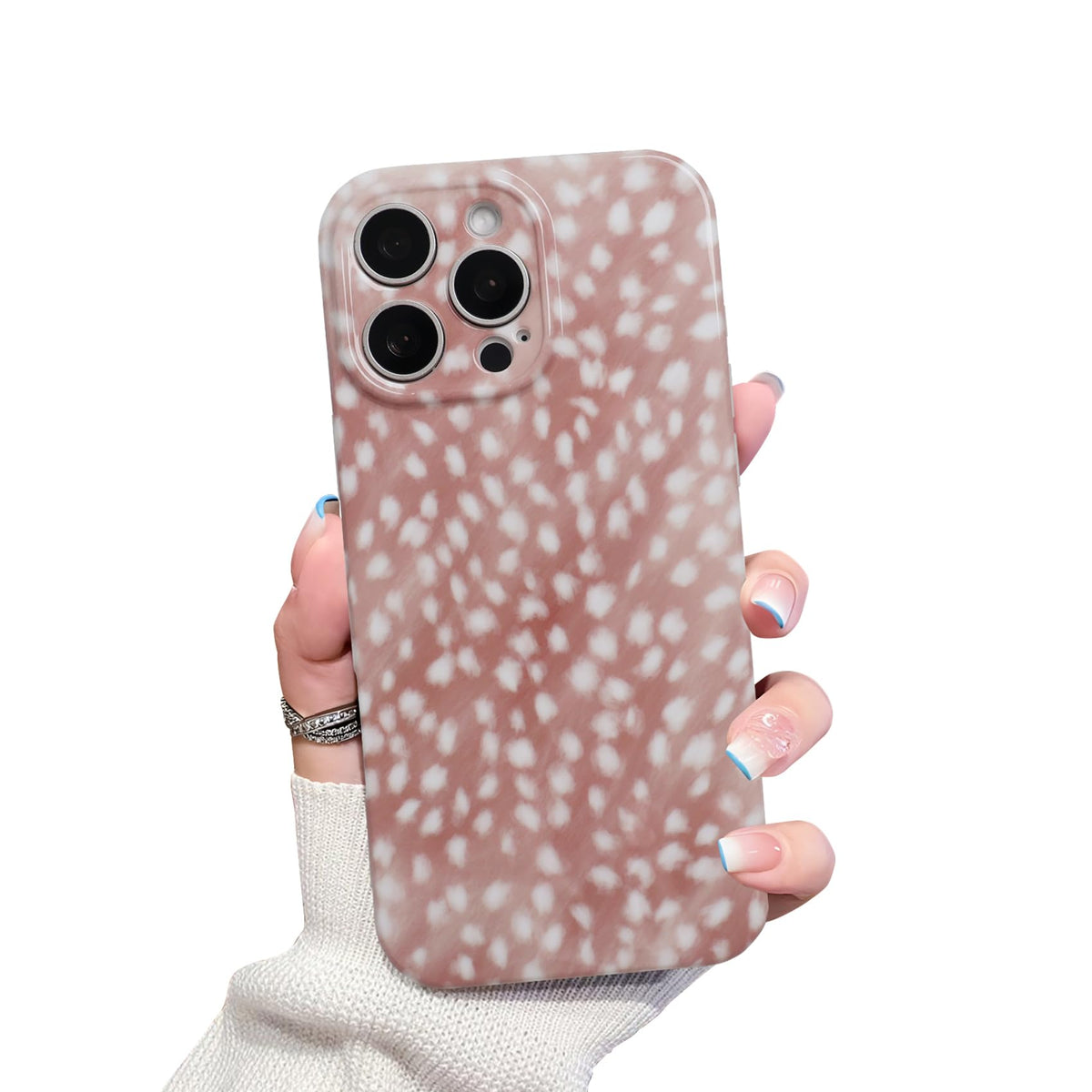 Cute Phone Case for iPhone 16 Pro Case Cheetah Leopard Print