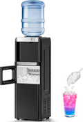 Kismile Water Dispenser with Ice Maker, 3 in 1 Water Cooler, Top Loading