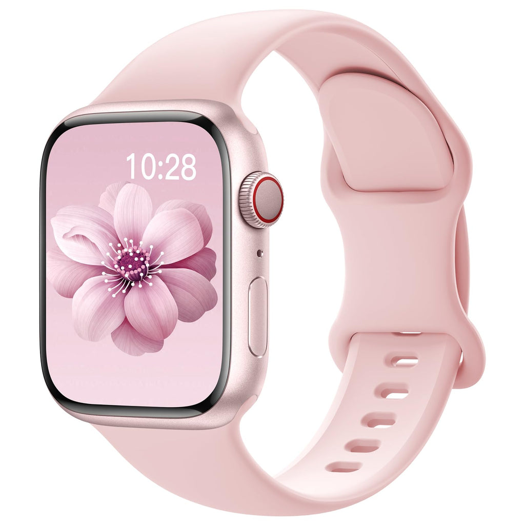 Sport Silicone Band Compatible with Apple Watch Bands for Women Men