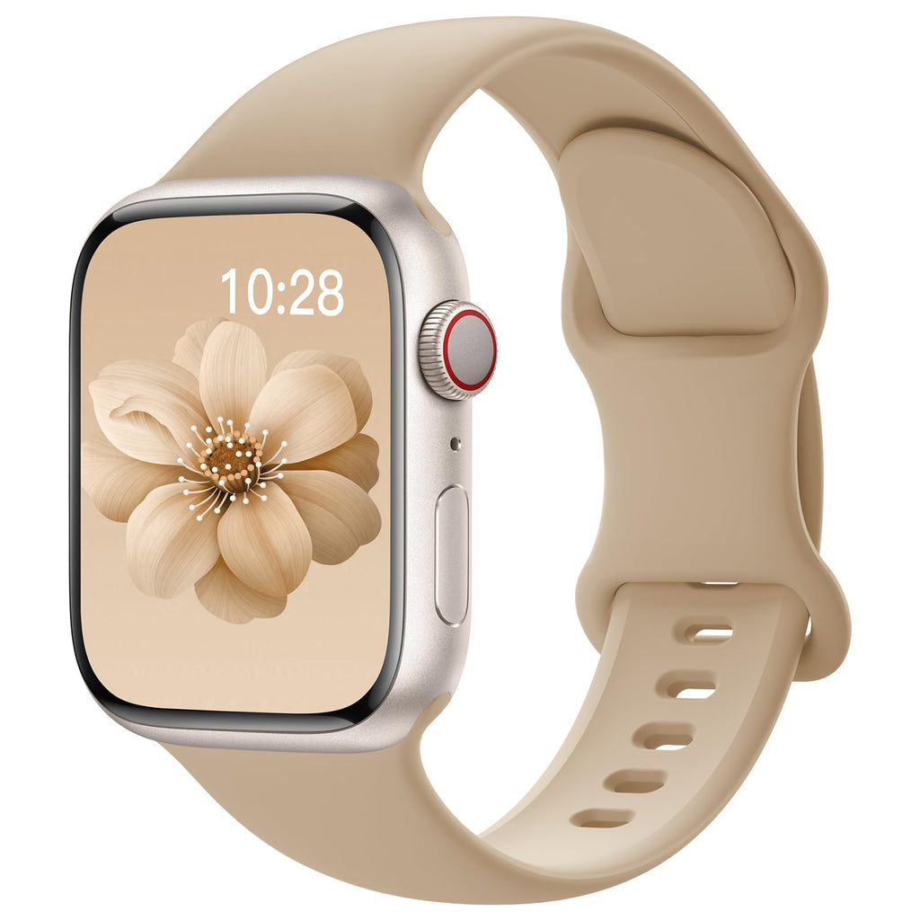 Sport Silicone Band Compatible with Apple Watch Bands for Women Men