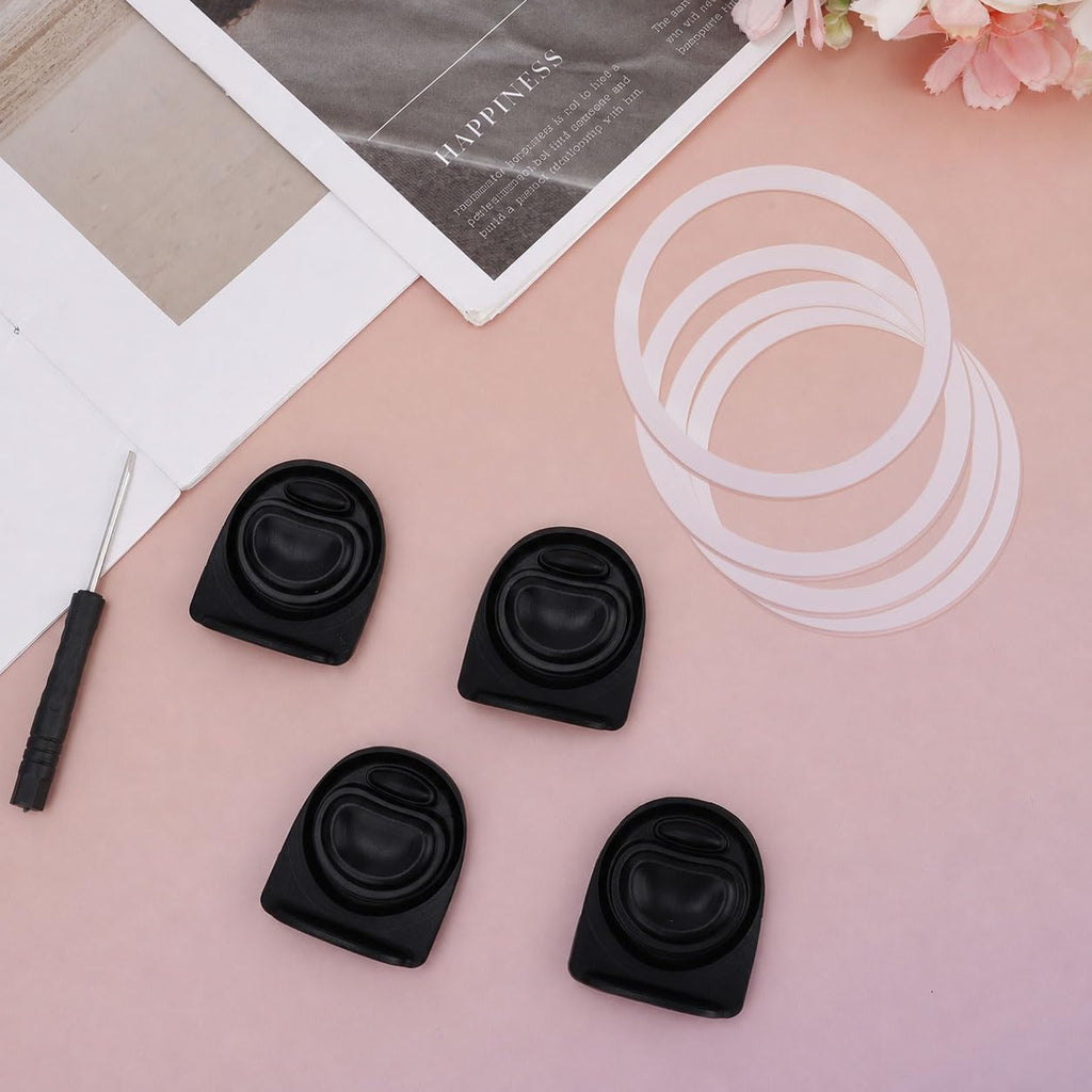 4 Sets Replacement Lid Stopper & Ring Gasket for Owala FreeSip 24oz 32oz