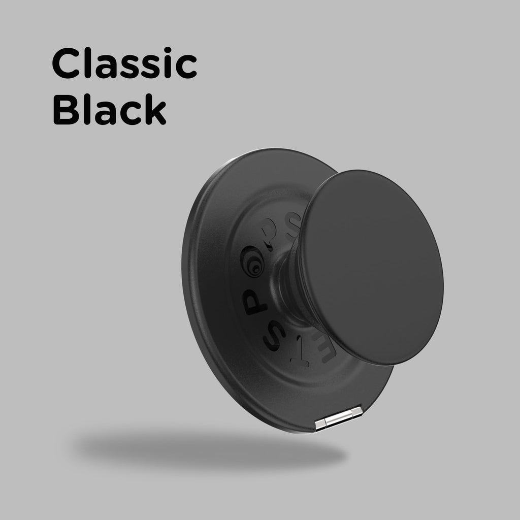 PopSockets Adhesive Phone Grip, Holder- Black