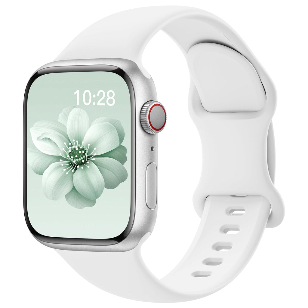 Sport Silicone Band Compatible with Apple Watch Bands for Women Men