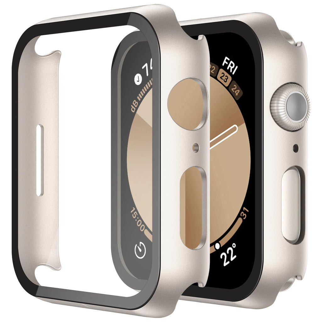 Misxi Case with Screen Protector for 38mm Apple Watch Series 3/2
