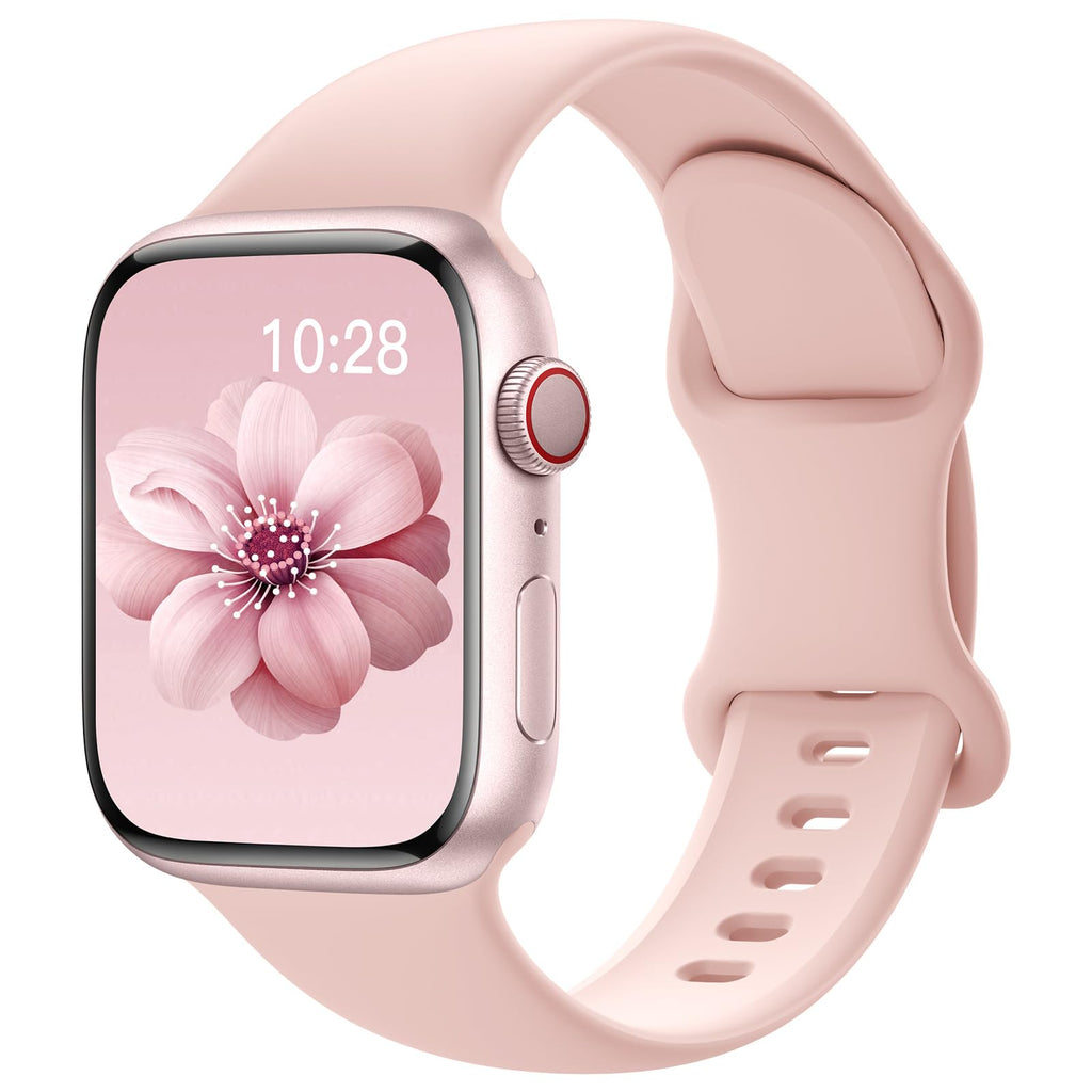 Sport Silicone Band Compatible with Apple Watch Bands for Women Men
