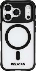 Pelican iPhone 17 Pro Case - MagSafe Phone Case -Ranger Frosted Clear/Black
