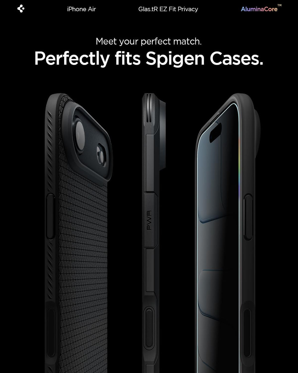 Spigen Privacy Screen Protector for iPhone 17 Pro Max, 16 Pro Max