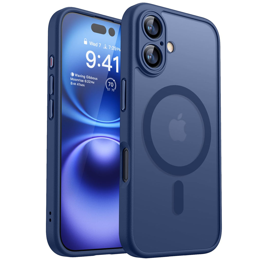CANSHN Magnetic Shockproof for iPhone 17 Pro Max Case, Hot Pink