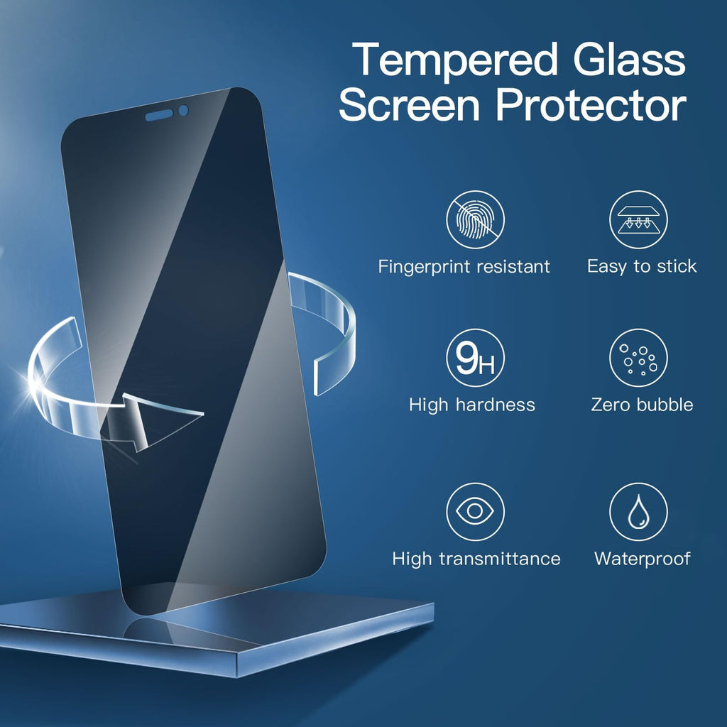 NEW'C for iPhone 16, iPhone 15 Screen Protector Installation Tool Included