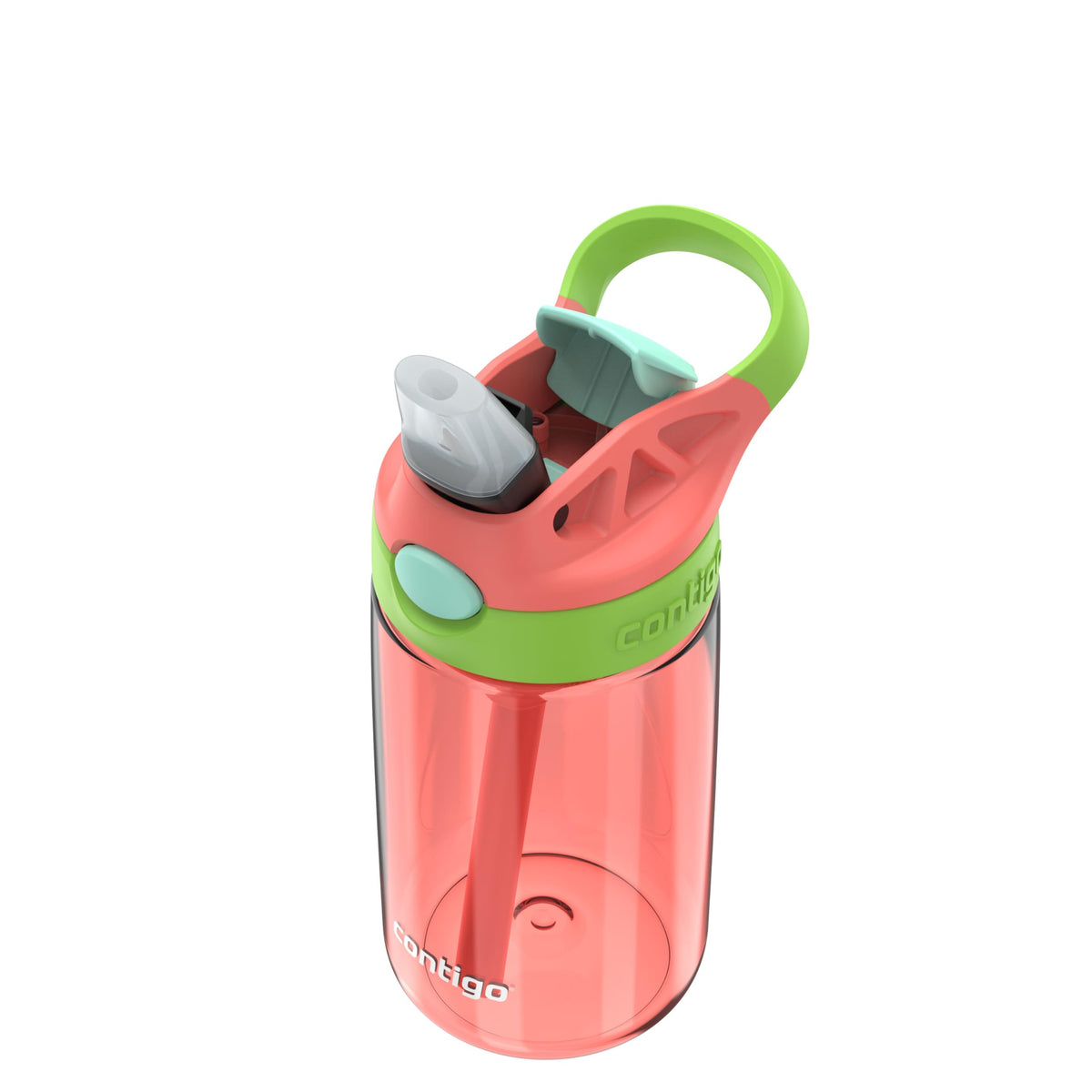 Contigo Aubrey Kids Water Bottle, Dinos & Sharks, 14oz, 2-Count