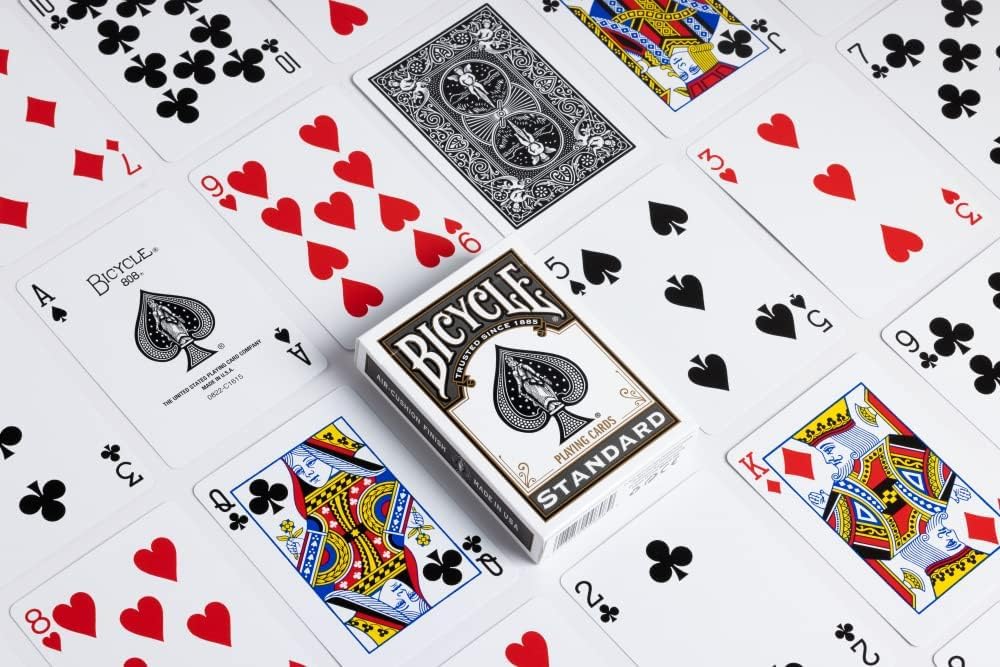 Bicycle Playing Cards 2 Pack Standard Poker Size Red and Blue