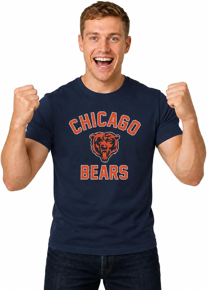 NFL Gameday Cotton Blend T-Shirt for Men and Women - Licensed