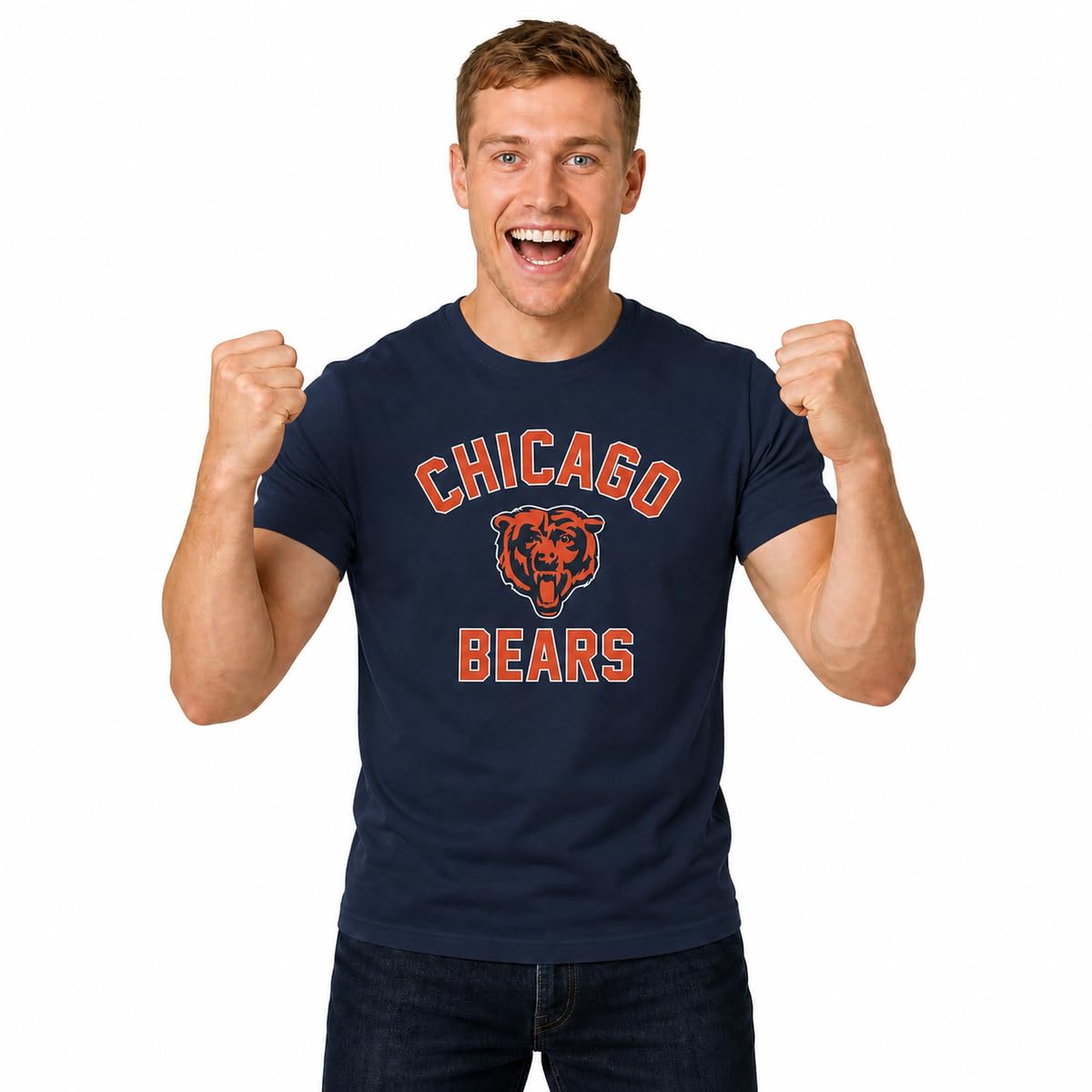 NFL Gameday Cotton Blend T-Shirt for Men and Women - Licensed