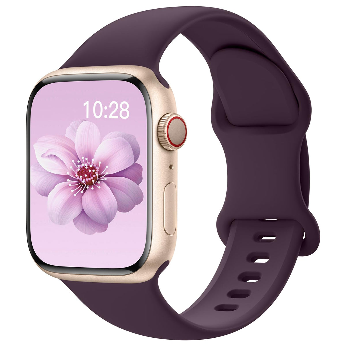 Sport Silicone Band Compatible with Apple Watch Bands for Women Men