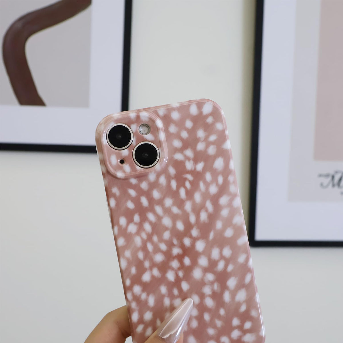 Cute Phone Case for iPhone 16 Pro Case Cheetah Leopard Print