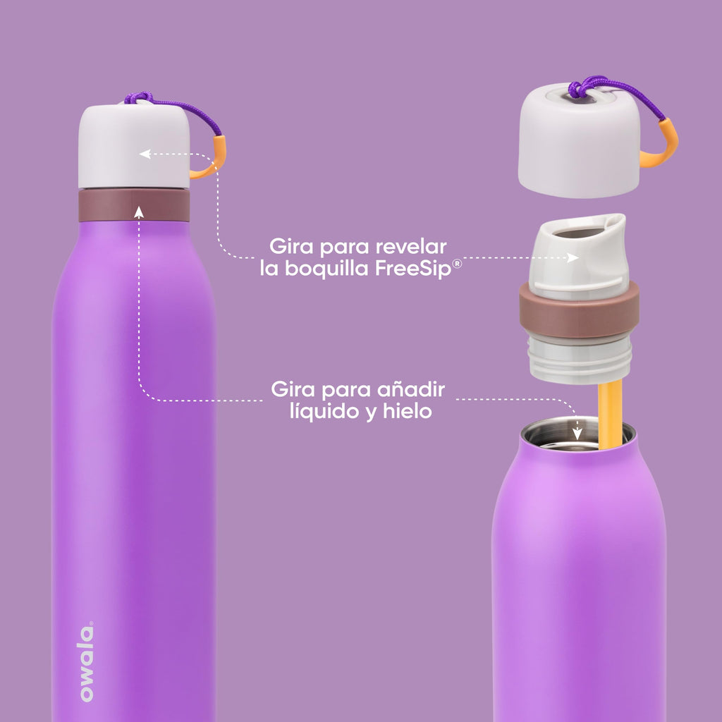 Owala FreeSip Twist Stainless Steel Water Bottle 24 oz Daybreak