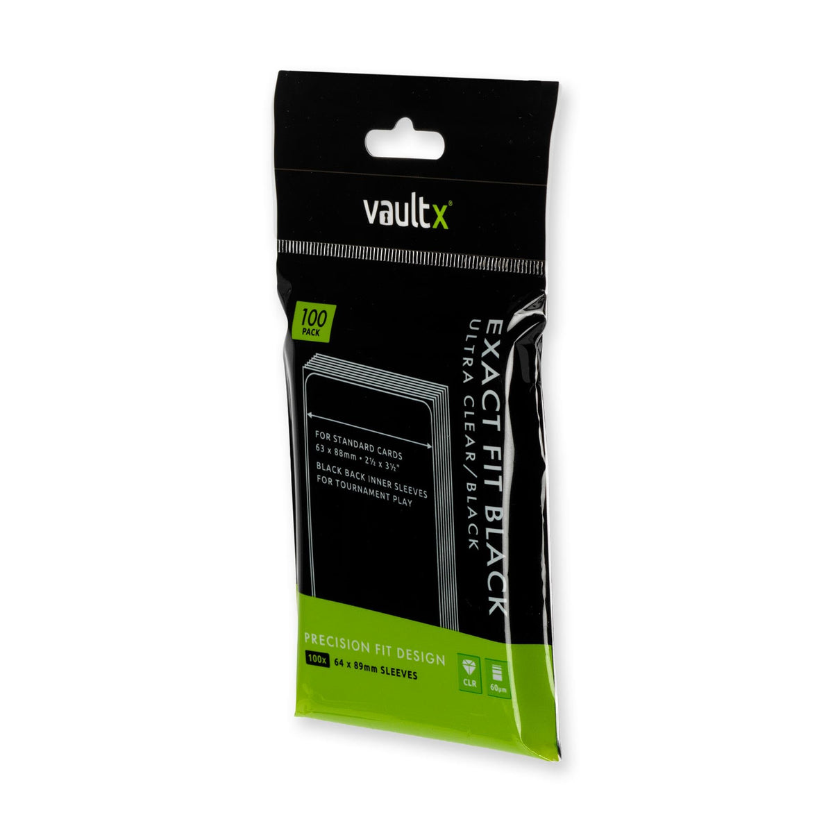Vault X Exact Fit Inner Sleeves (200 Pack) Clear for Trading Cards