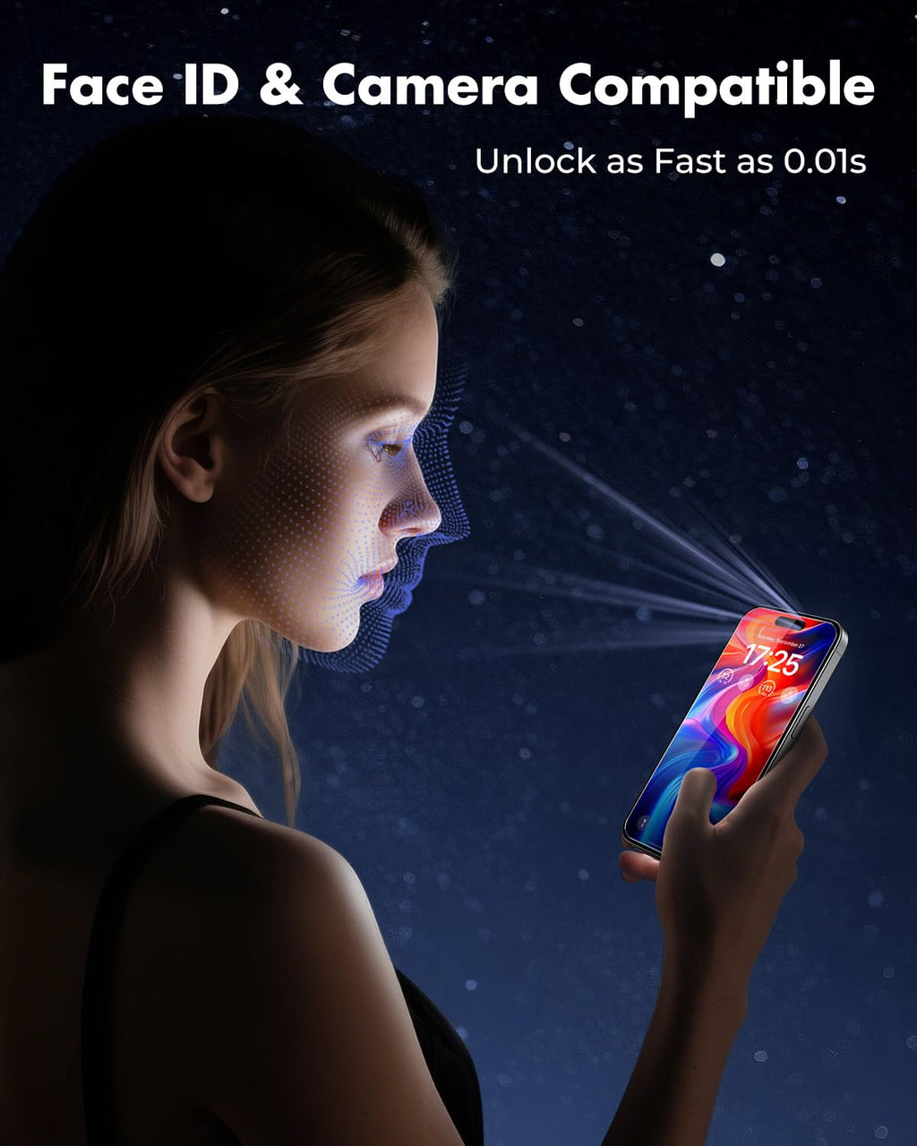 UNBREAKcable 2-Pack Screen Protector for iPhone 17 Pro Tempered Glass