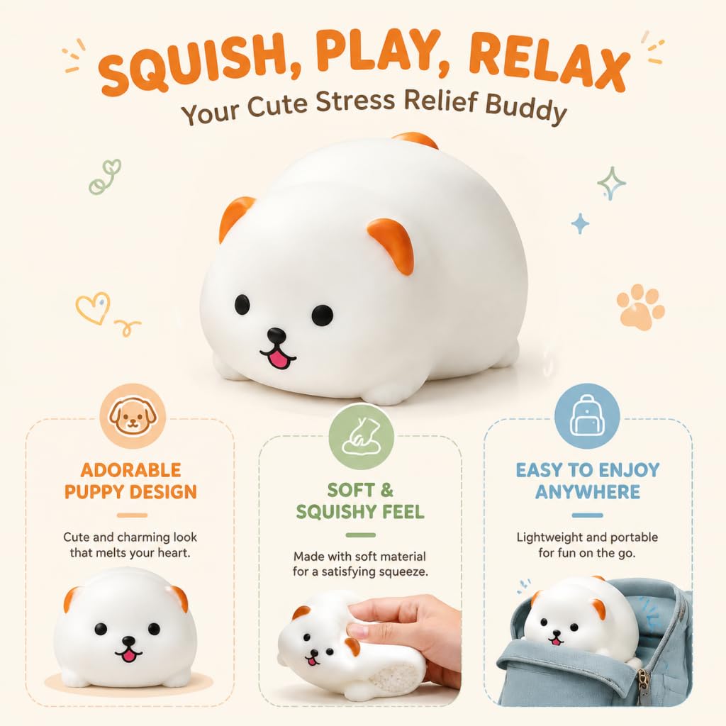 Crunchy Mango Squishies ASMR Toy, Bead Filled Realistic Bar Stress Ball