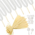ASIYUHY 260 Balloons Clear Long Balloons 100 Pack Twisting Animal Balloon