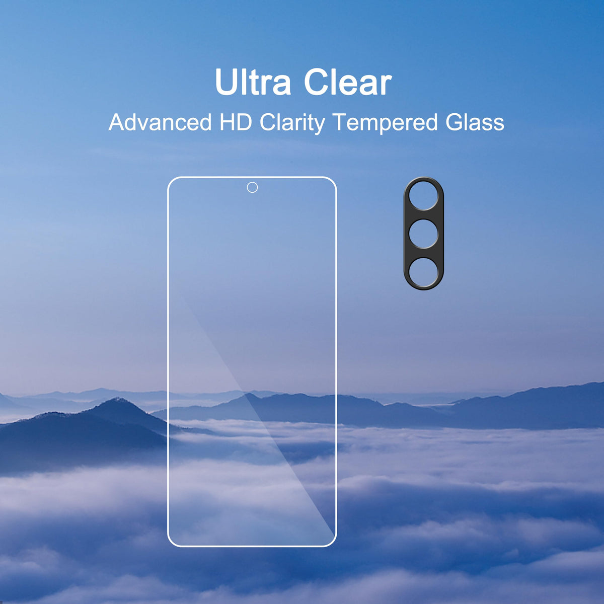 Ailun Screen Protector + Camera Lens Protector for Galaxy S24+ / S24 Plus
