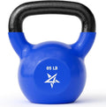 Yes4All Vinyl Kettlebell, 5–100 Lb Strength Training Kettlebell