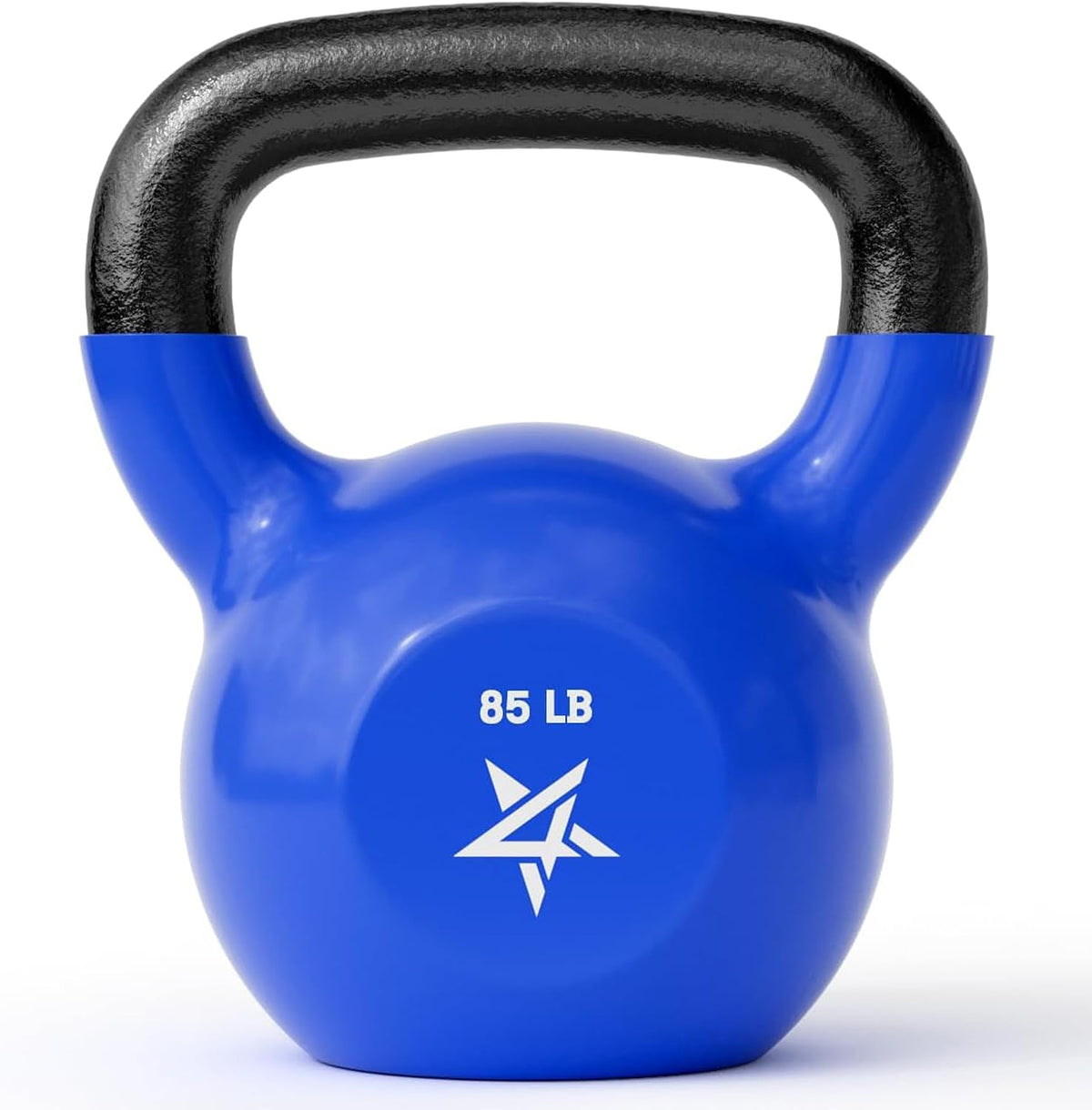 Yes4All Vinyl Kettlebell, 5–100 Lb Strength Training Kettlebell