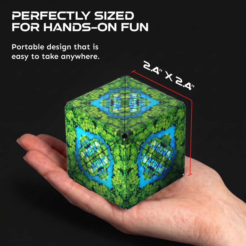 Shashibo OCTA Magnetic Puzzle Toy, Stress Relief Fidget Toy