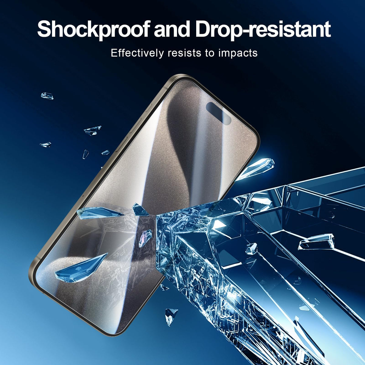NEW'C for iPhone 16, iPhone 15 Screen Protector Installation Tool Included